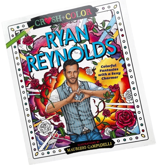 Ryan Reynolds’ Coloring Book NEW - Picture 1 of 3